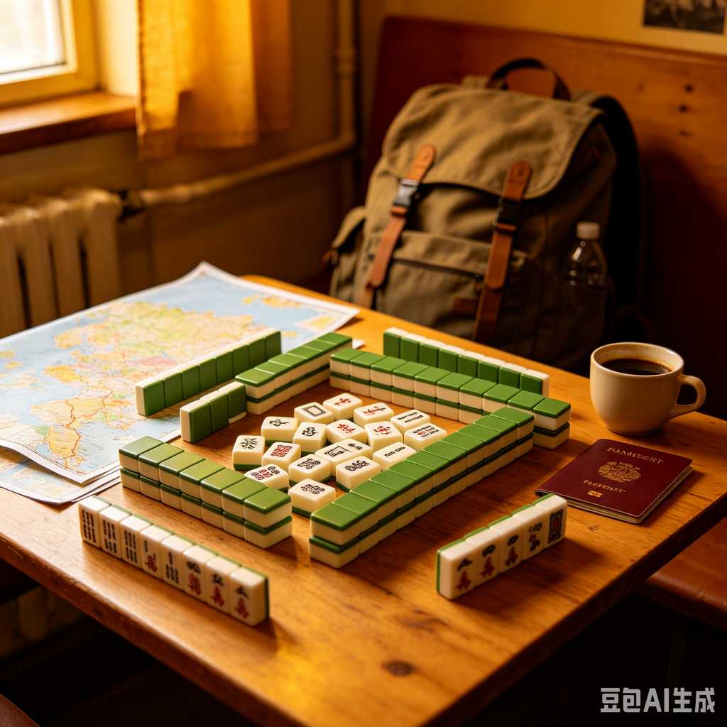 adult senior mahjong game set