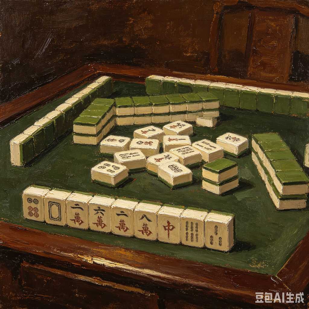 clear mini mahjong tiles portable