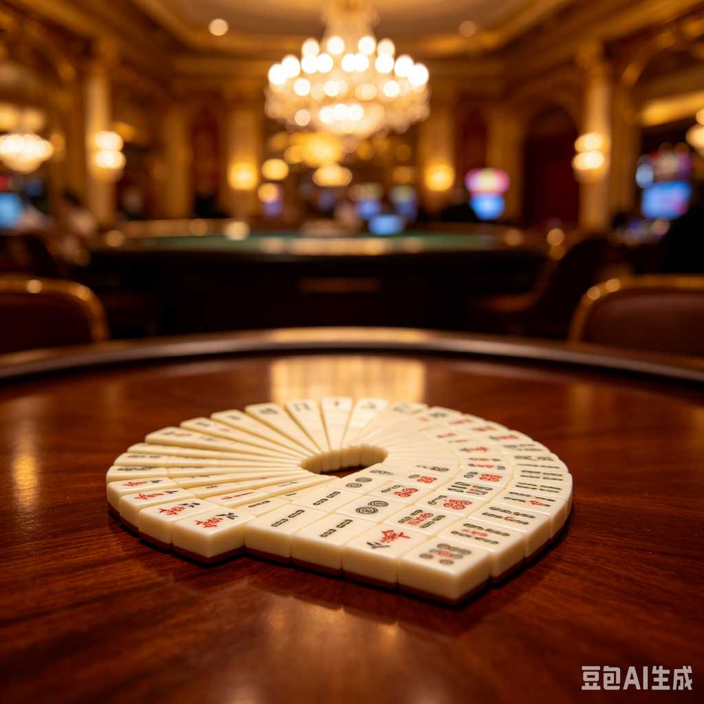 blue crystal mahjong set